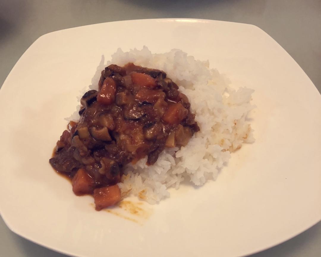 ［上班族快手菜］红烩牛肉咖喱