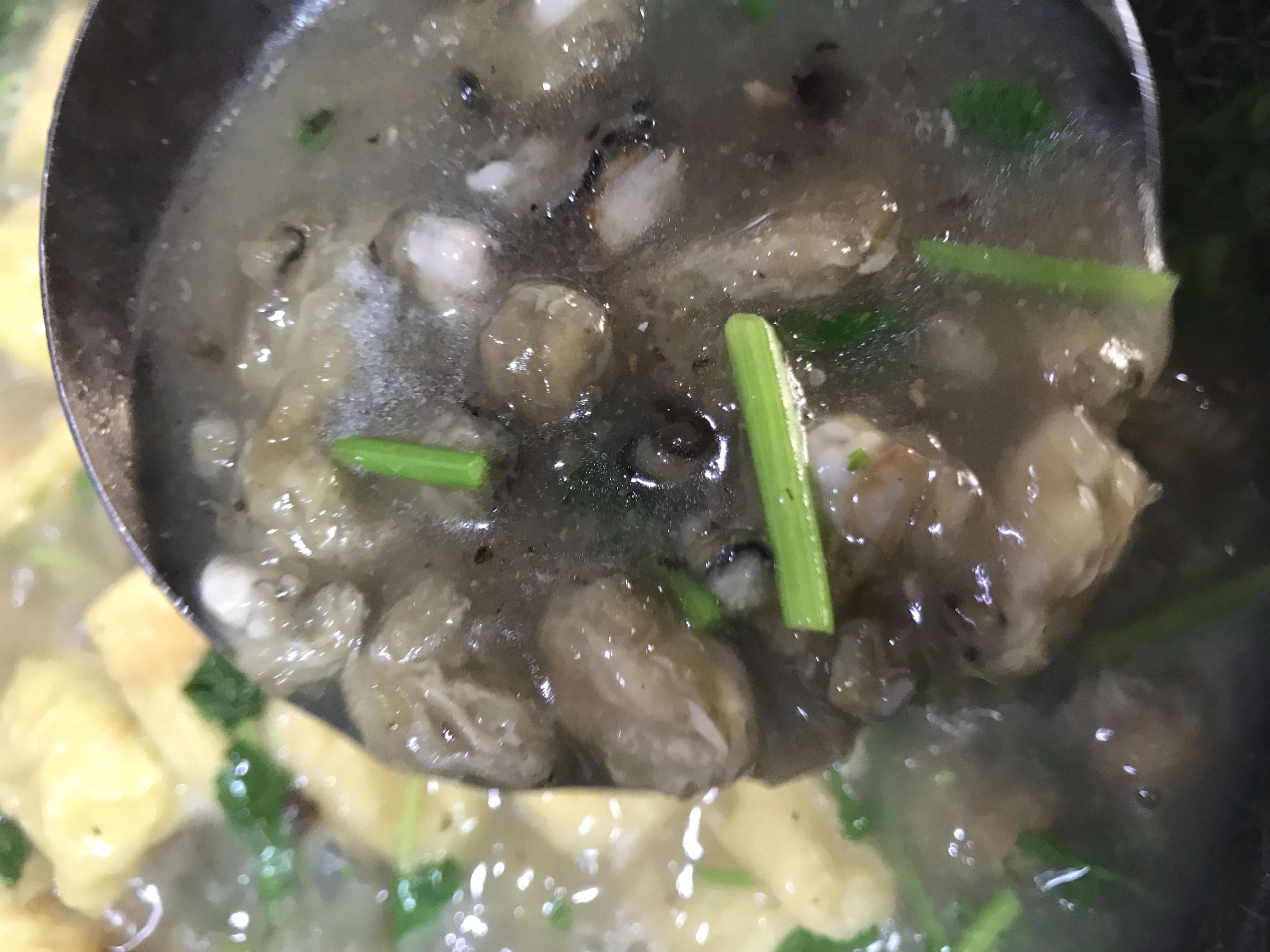 海蛎汤的做法