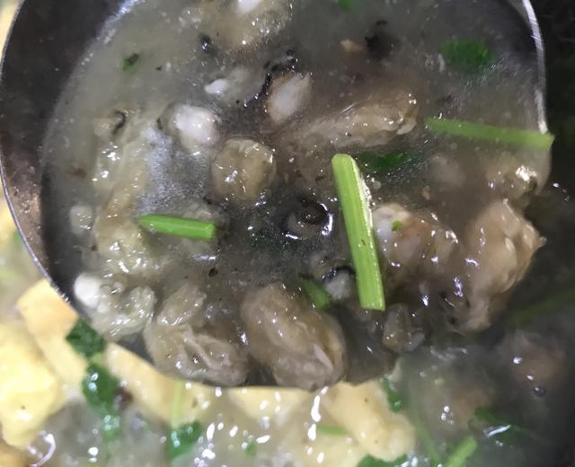 海蛎汤的做法