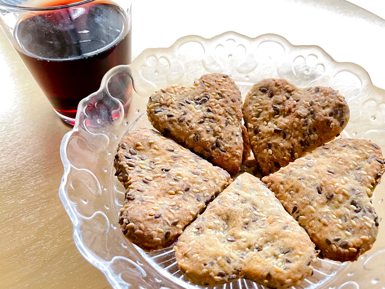 北欧亚麻籽硬饼干 (无油）knäckebröd med linfrön的做法