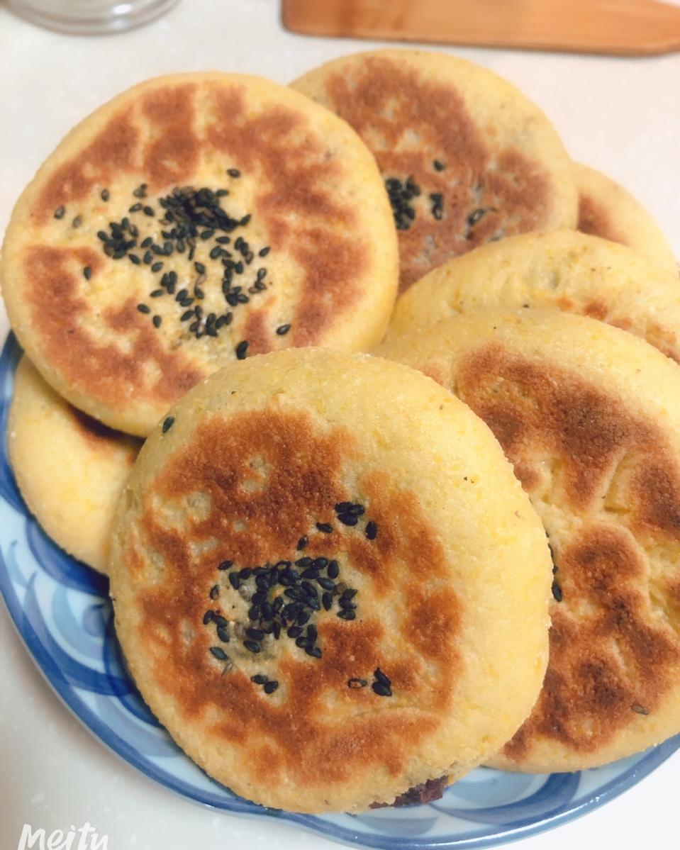 杂面红豆饼