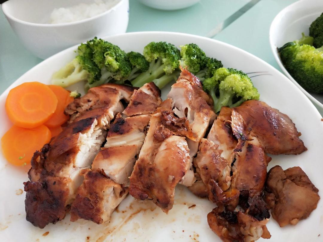 照烧鸡腿饭