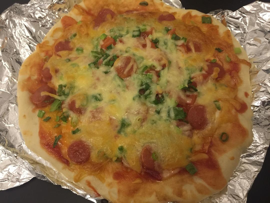 萨拉米薄底披萨 Salami Pizza