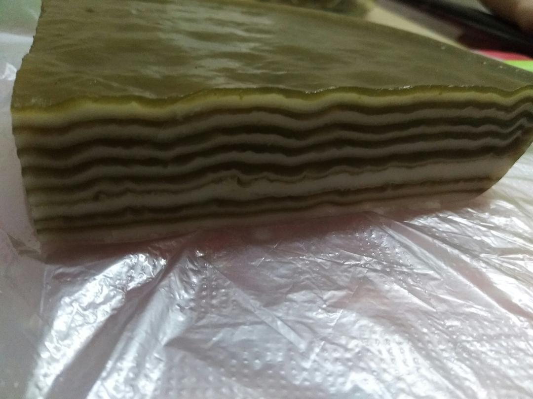 抹茶椰汁千层糕