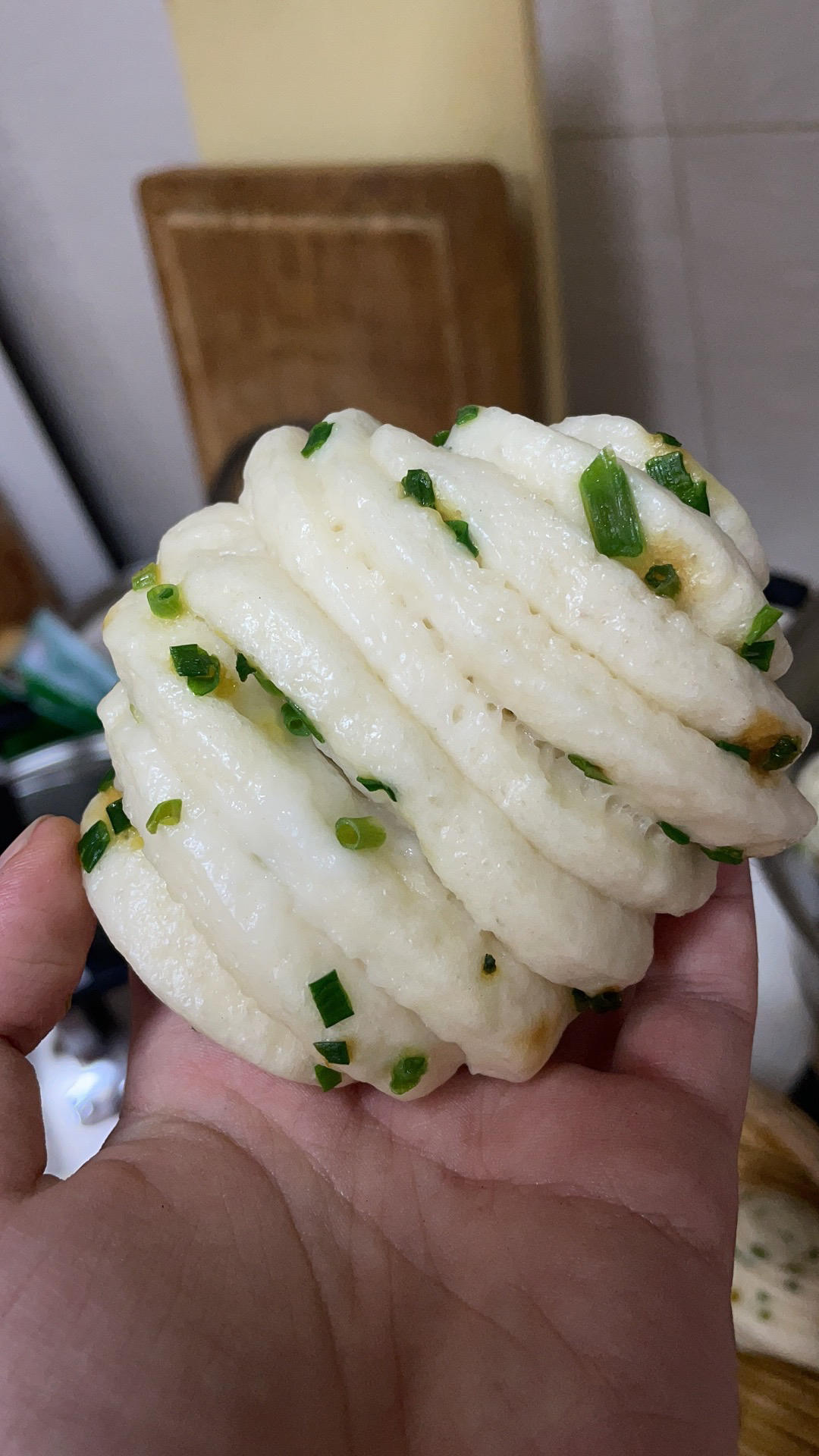 一发奶香小馒头，口感特别好！