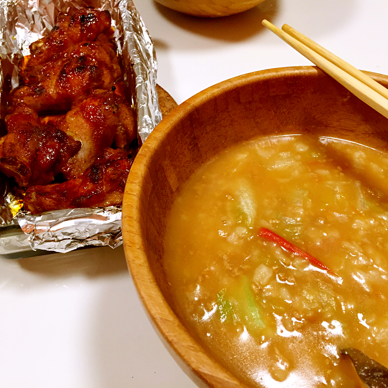 西红柿鸡蛋疙瘩汤