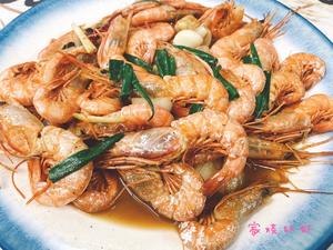 家烧东海红虾的做法 步骤7