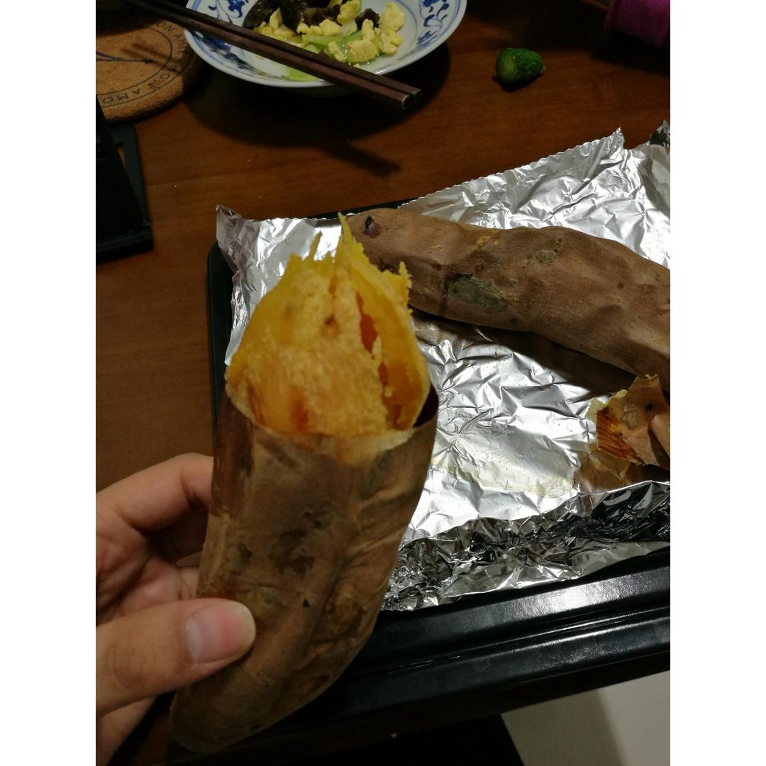 烤红薯烤箱版