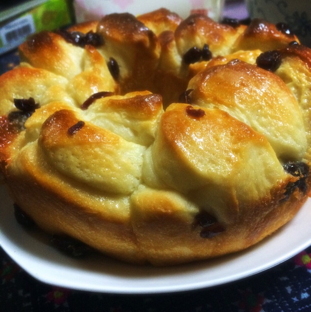 日式香浓炼乳面包