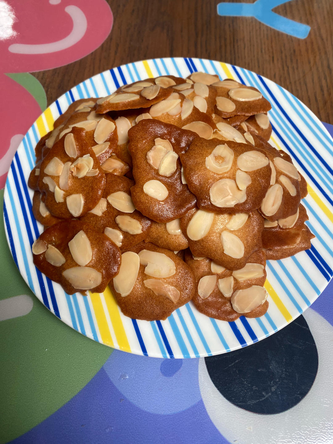 杏仁饼干，黄油杏仁脆