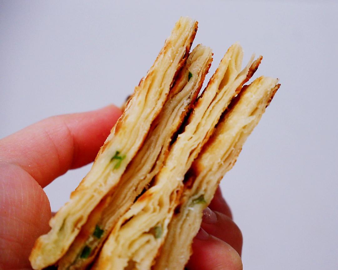 葱油饼-酥脆层次感丰富美味手抓饼