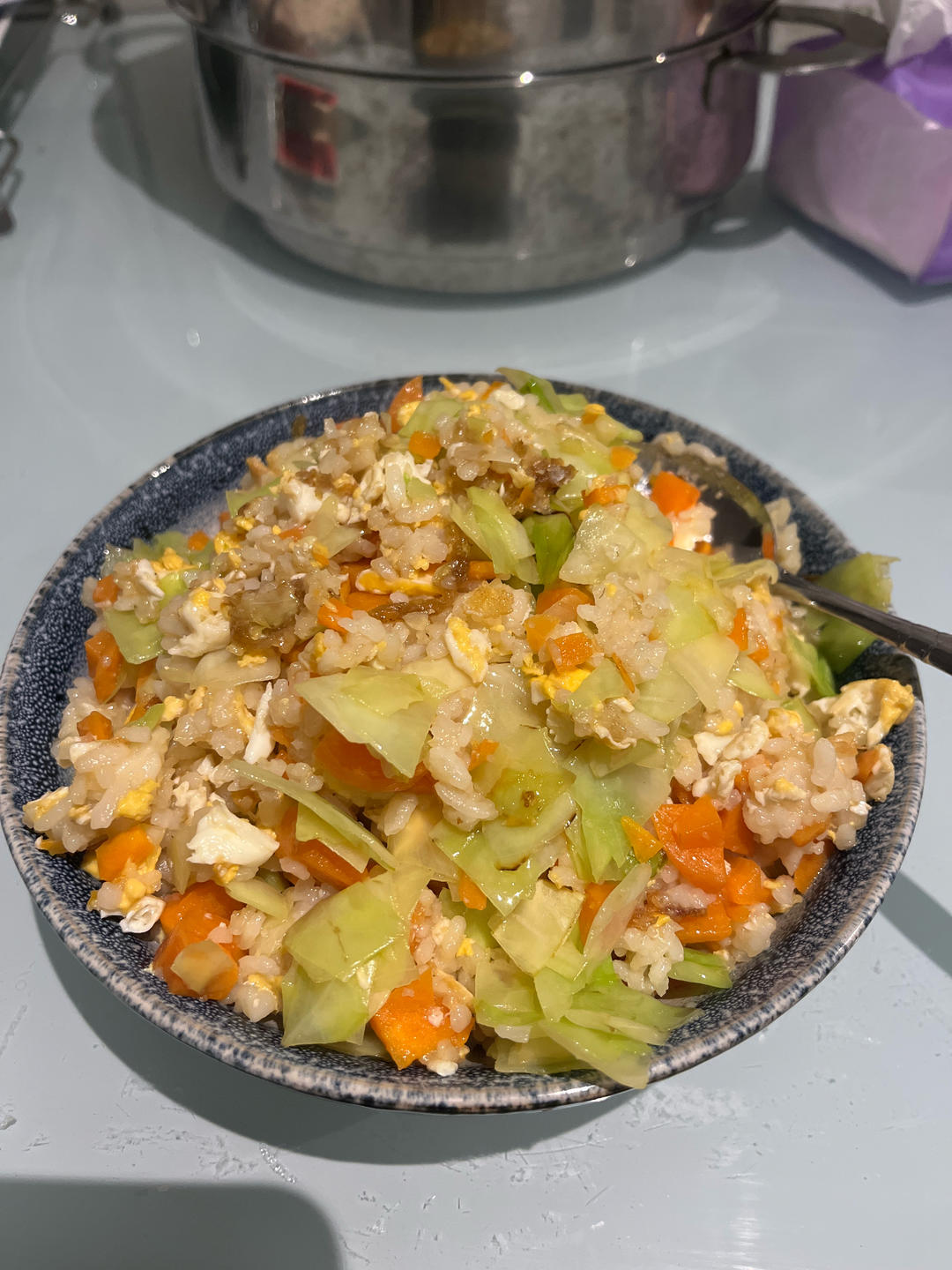 菜蔬蛋炒饭 宇宙无敌好吃‼️