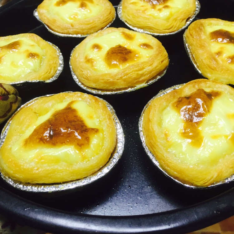 超完美味道超正的蛋挞配方，比KFC的还要嫩还要香~做过最好吃的蛋挞配方
