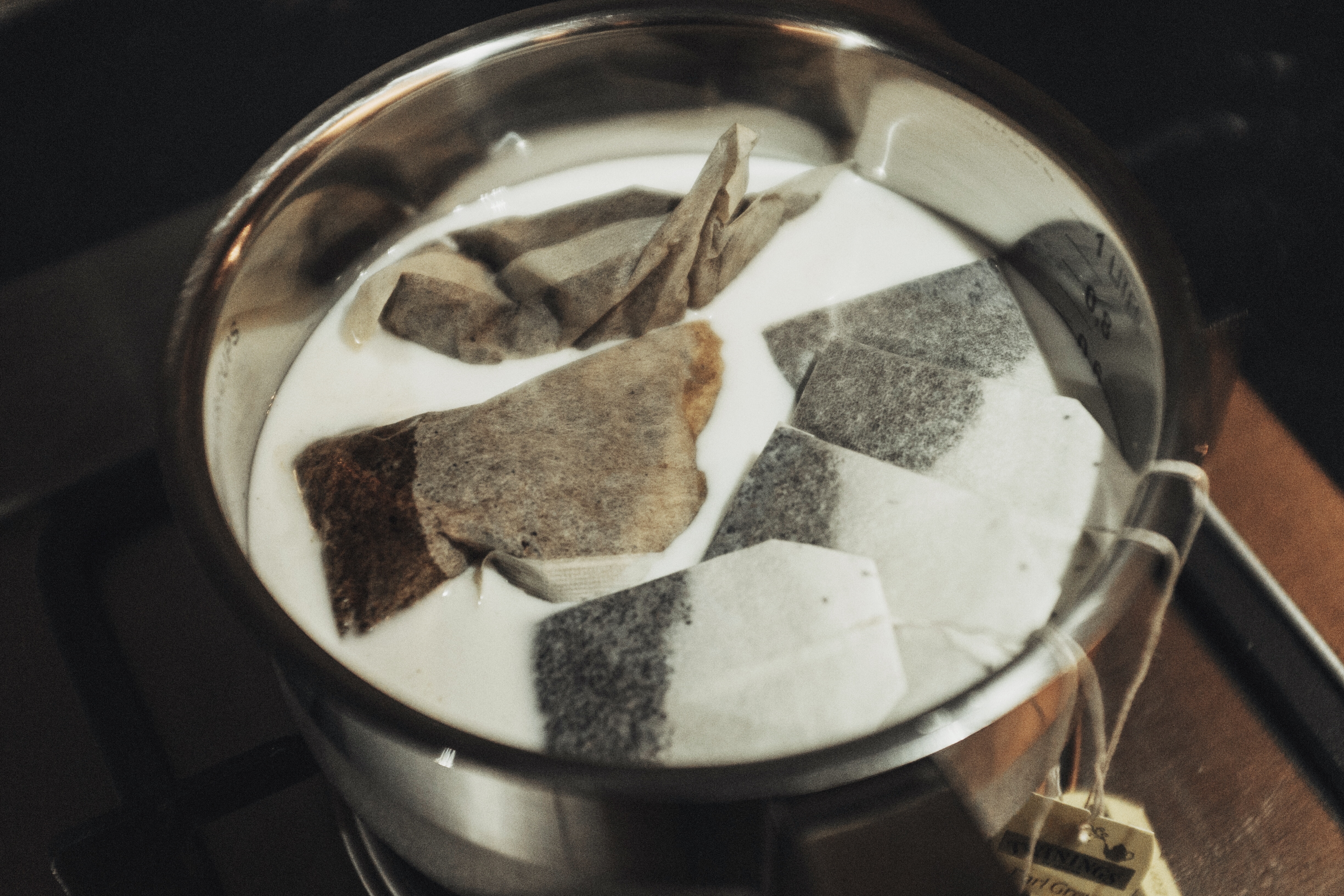 波尔多可露丽（鸳鸯奶茶与抹茶）—便宜钢模无需震面糊的做法 步骤3