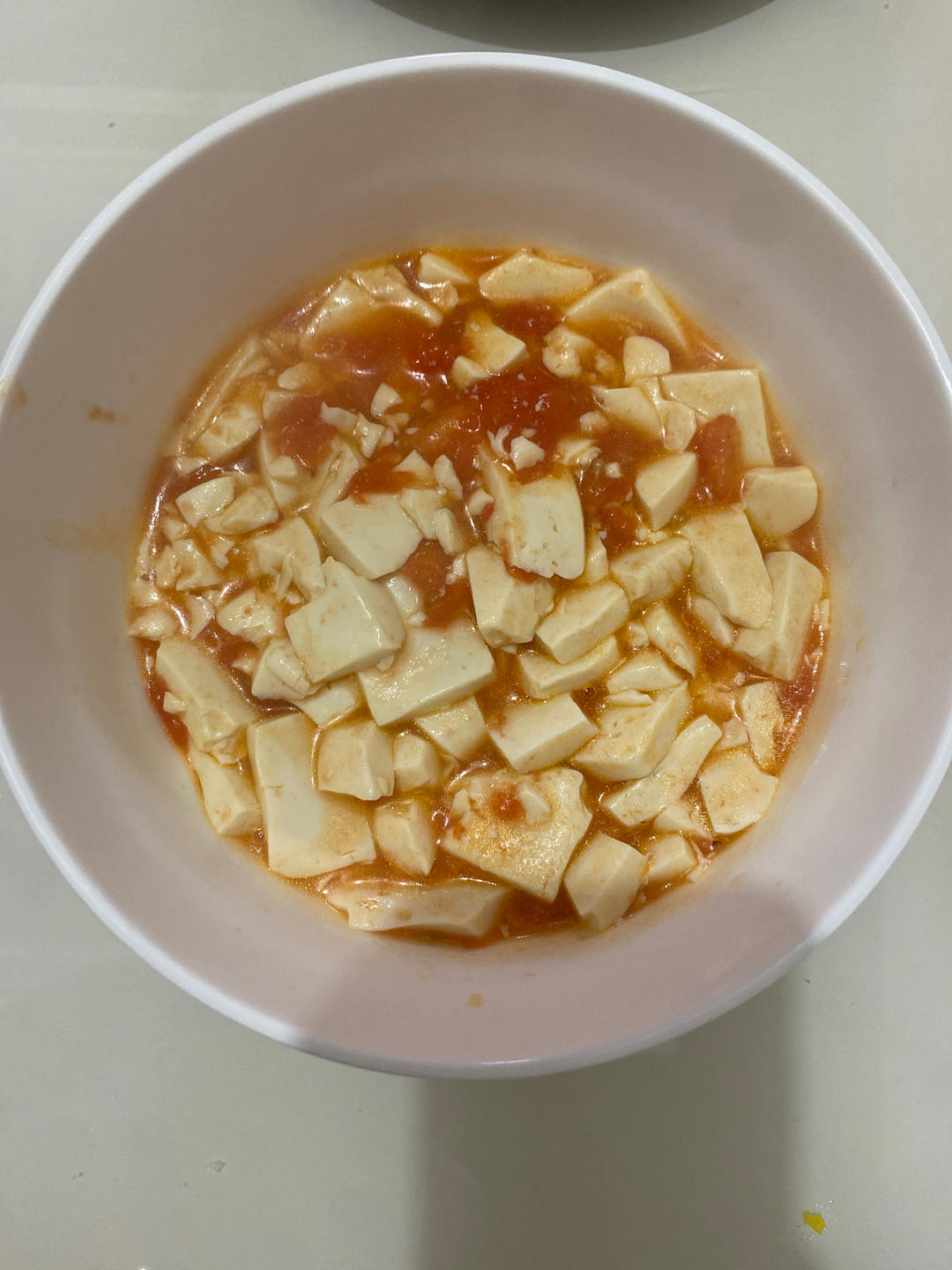 番茄炖豆腐
