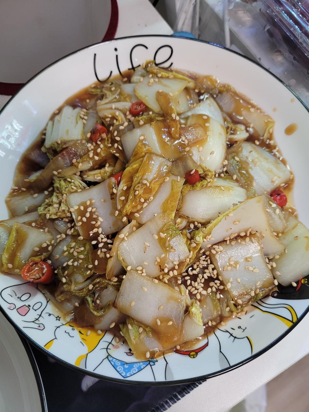 家常醋熘白菜