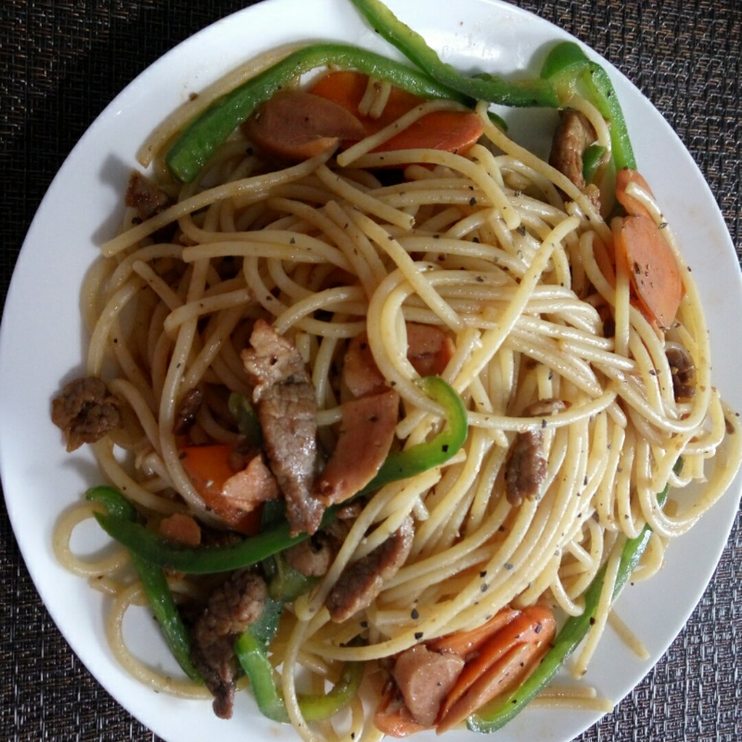 黑椒意面