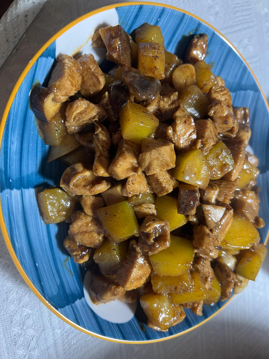 口蘑鸡胸肉