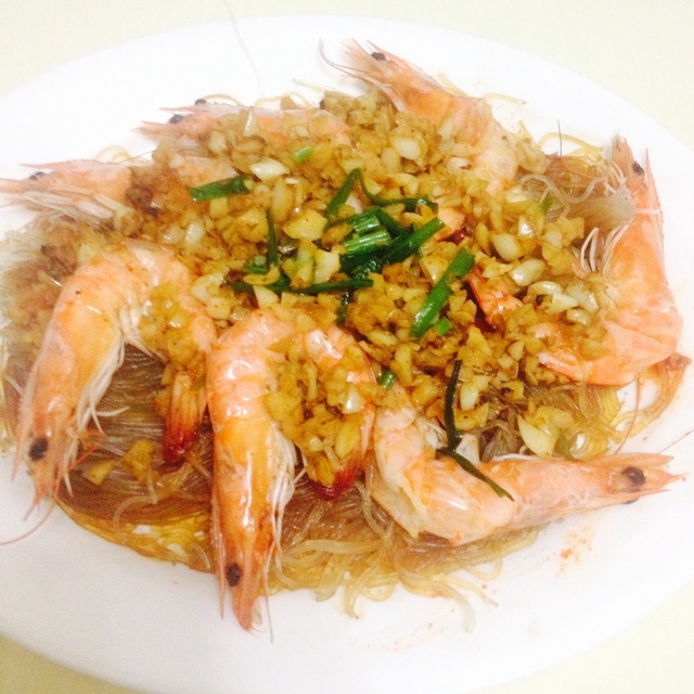 蒜蓉粉丝蒸虾