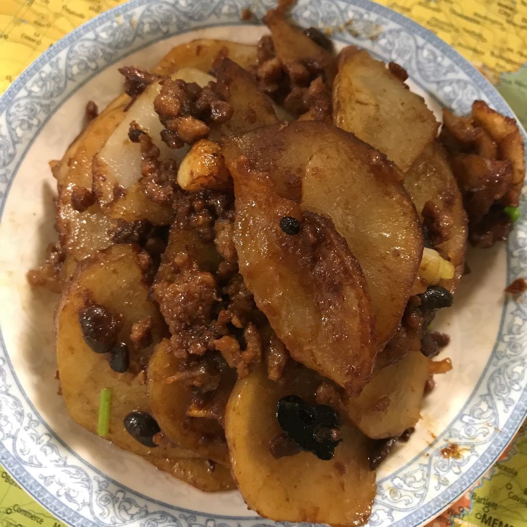 干锅土豆片