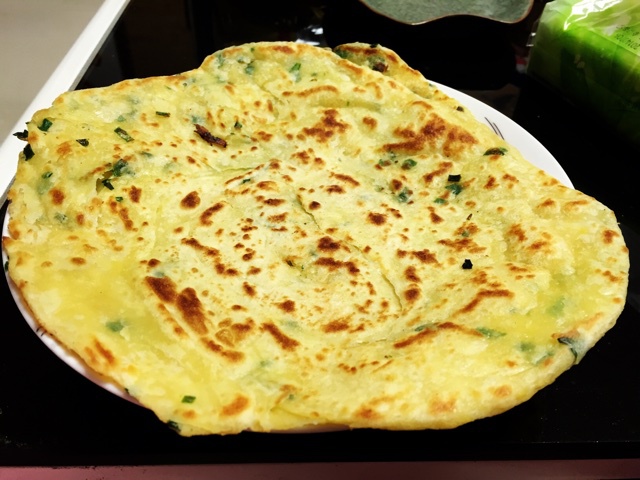 自制葱油饼