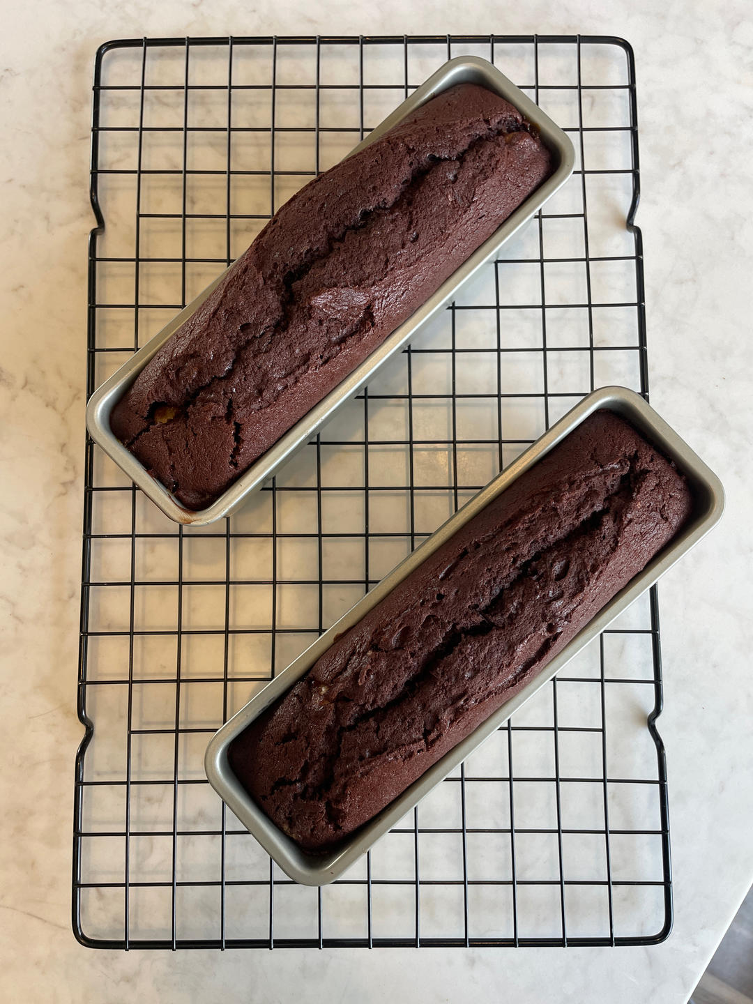 无可挑剔：绵密湿润的巧克力香蕉磅蛋糕