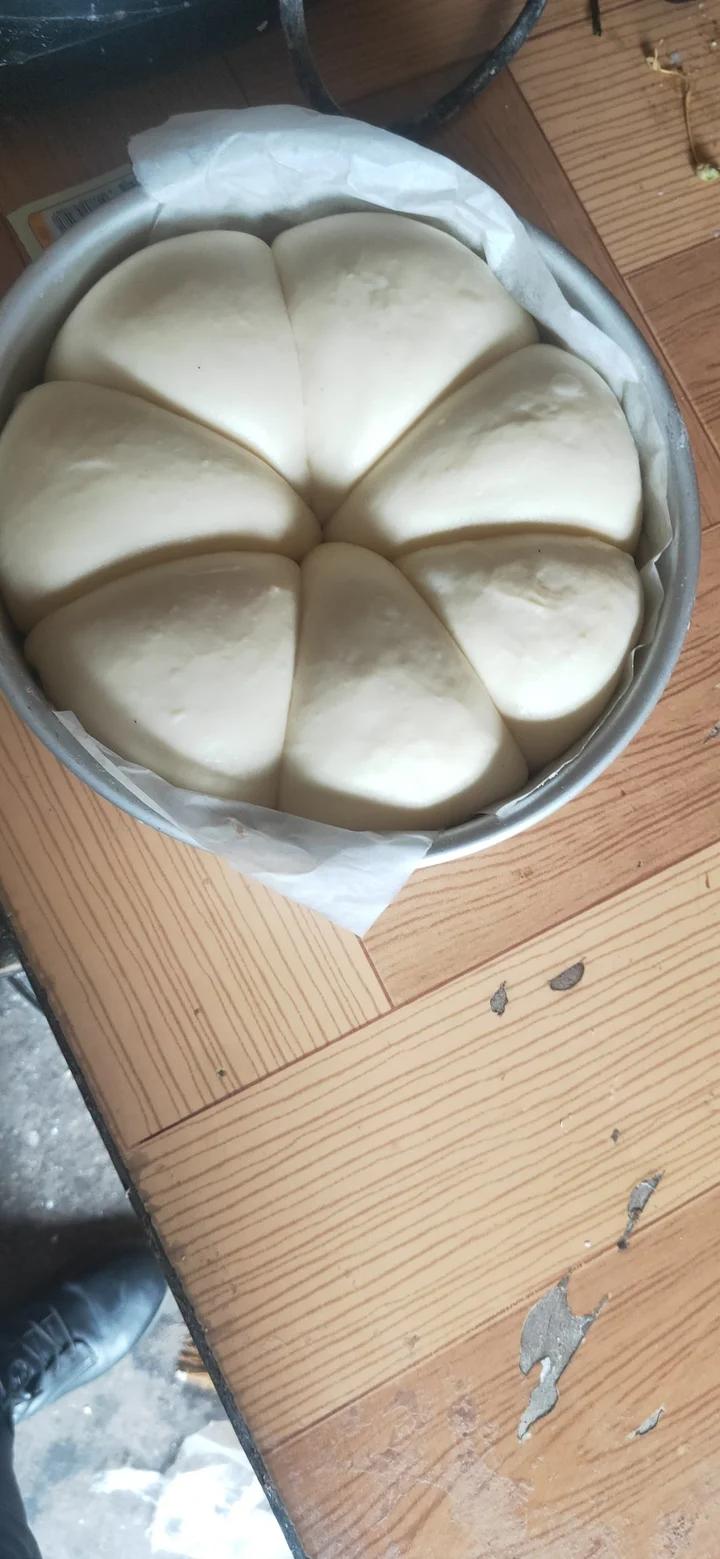 酸奶花朵面包（橄榄油版）