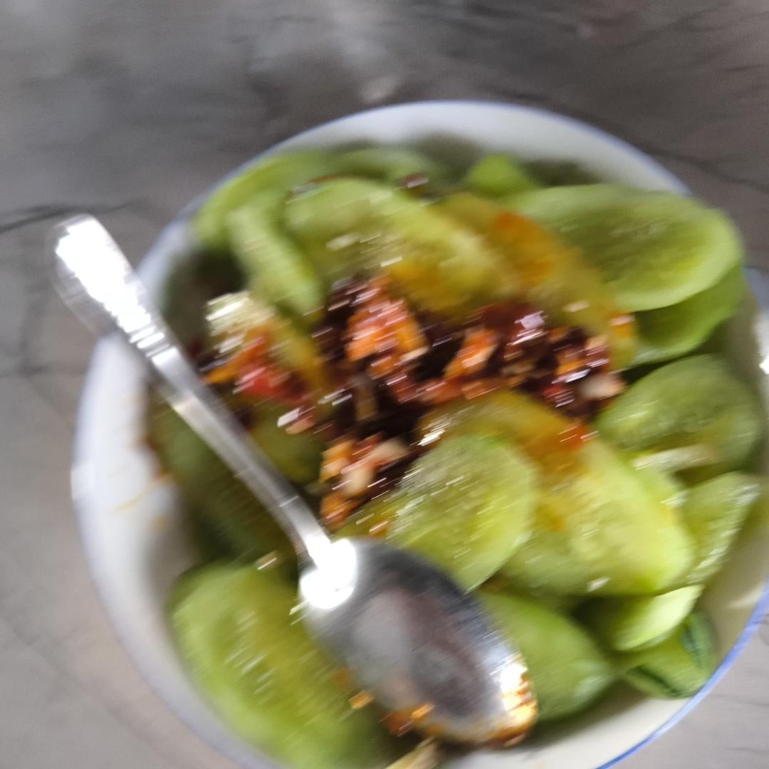 低脂开胃的拍青瓜