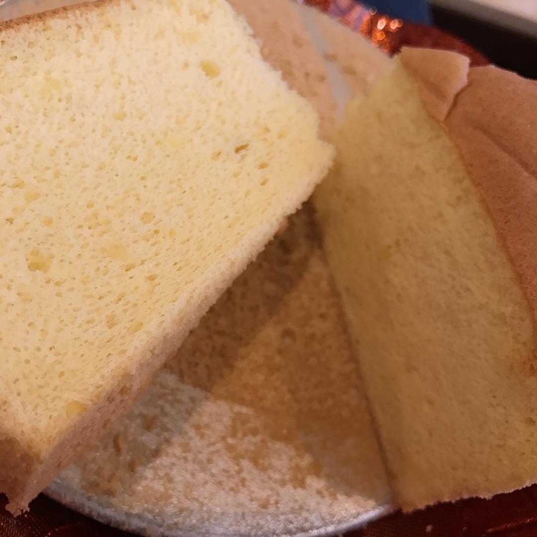 超好记八寸戚风蛋糕（后蛋法）