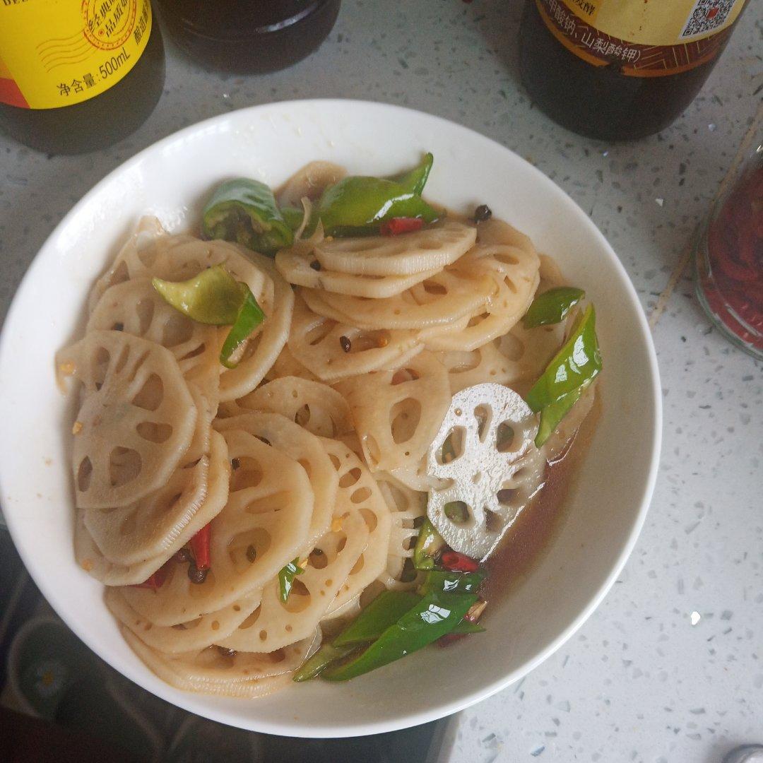 家常味的炝莲菜
