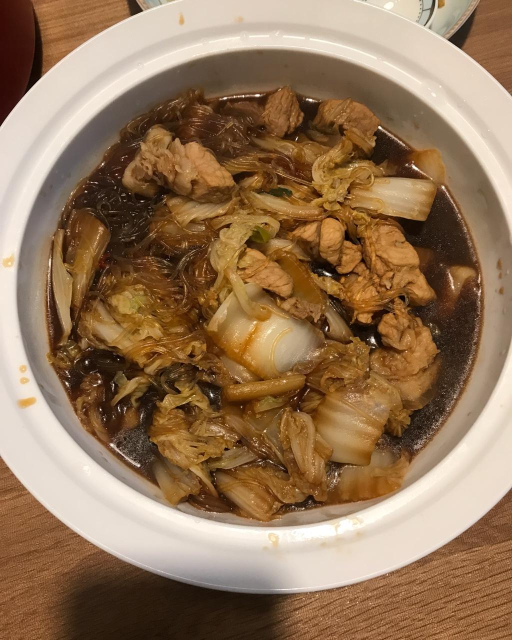 白菜炖粉条