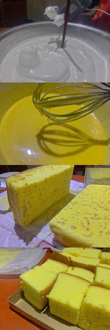 古早味蛋糕......烫面水浴法（28*28）