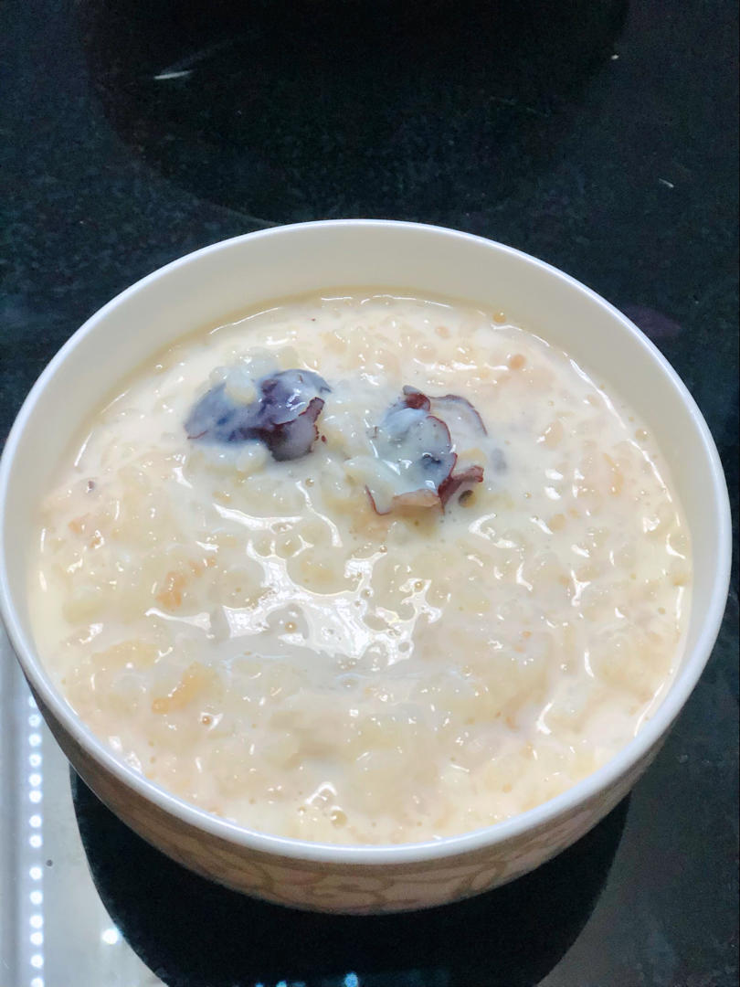 ✅黄磊同款牛奶粥🥛｜吃不胖的养胃甜品～