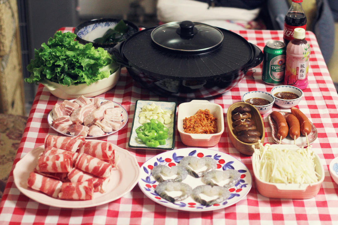 跟喜欢的人一起吃饭