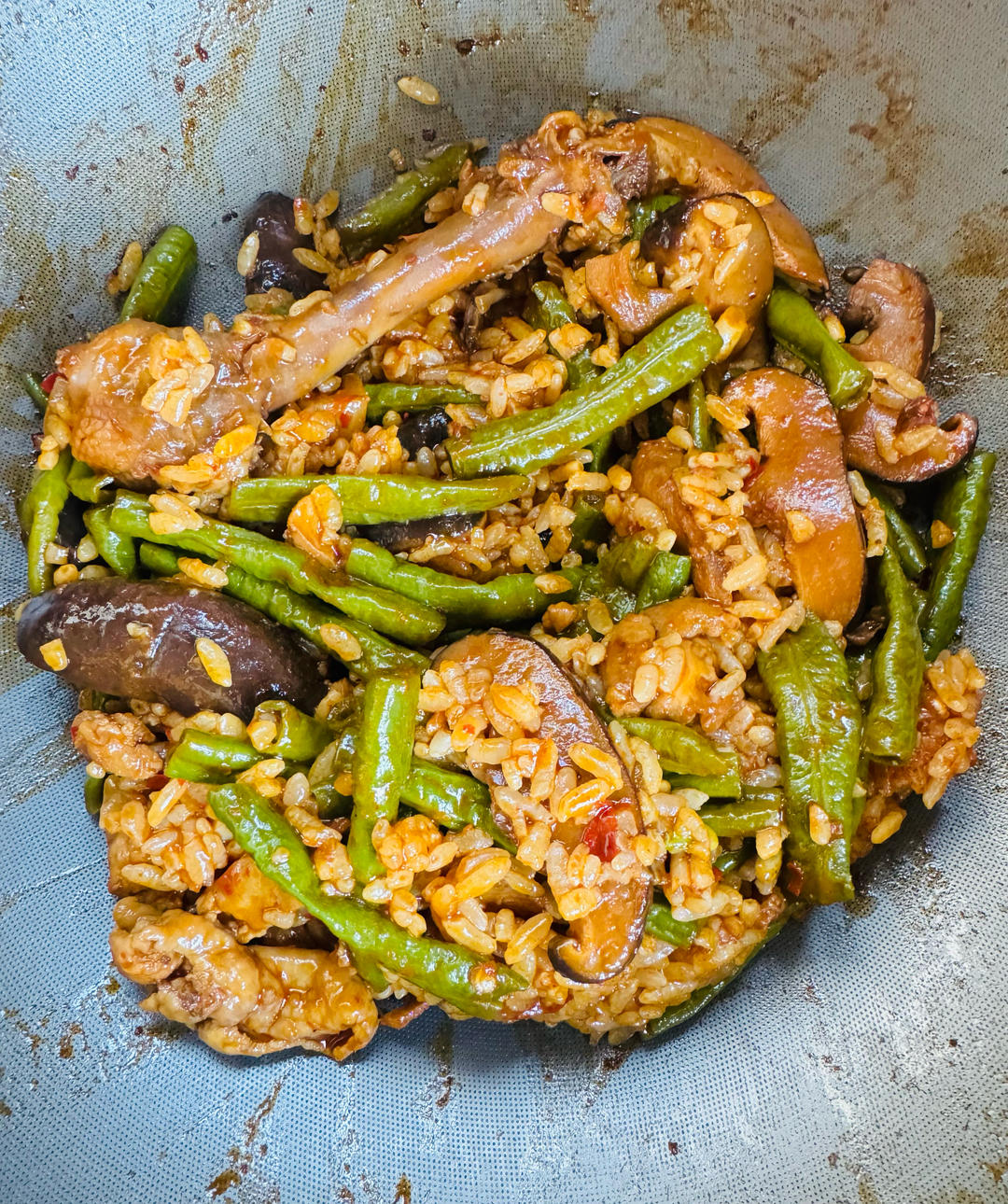 东北五花肉炖豆角