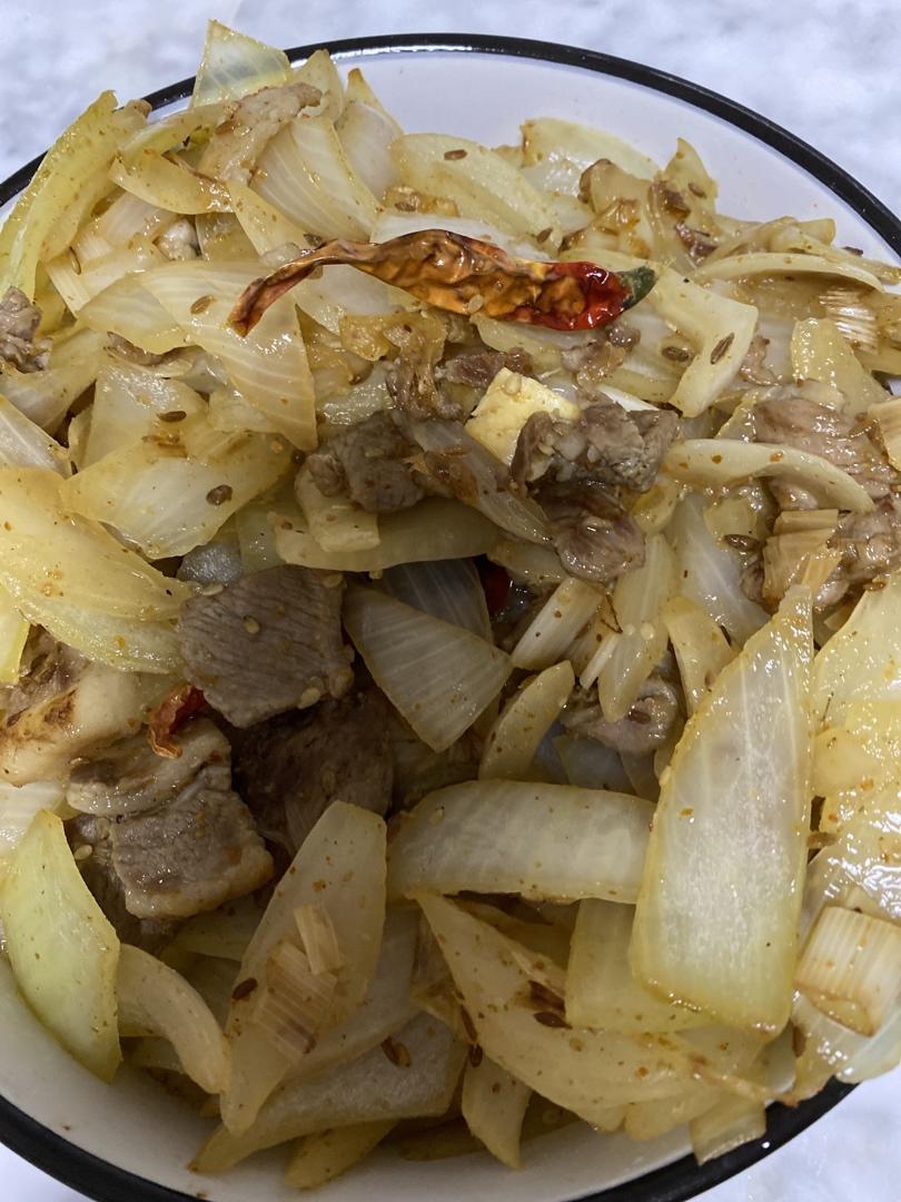 葱爆羊肉