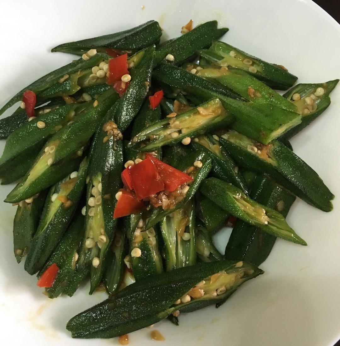 白灼秋葵【最简单做法】