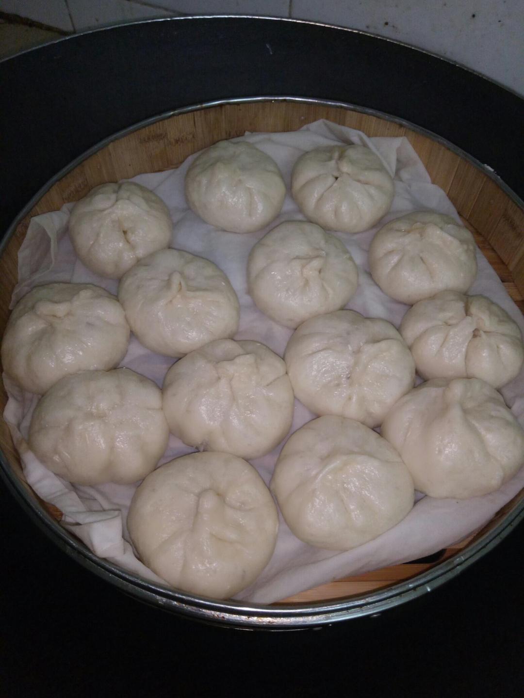 手工包子（肚脐包）
