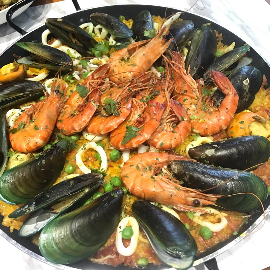 正宗paella 西班牙海鲜饭