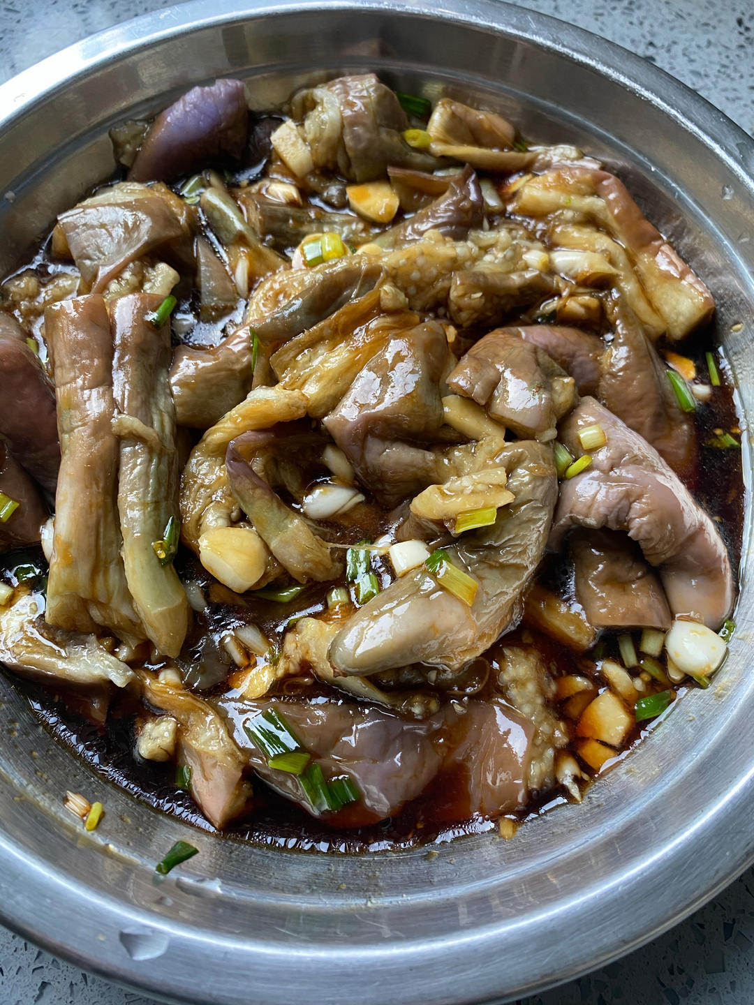 凉拌茄子