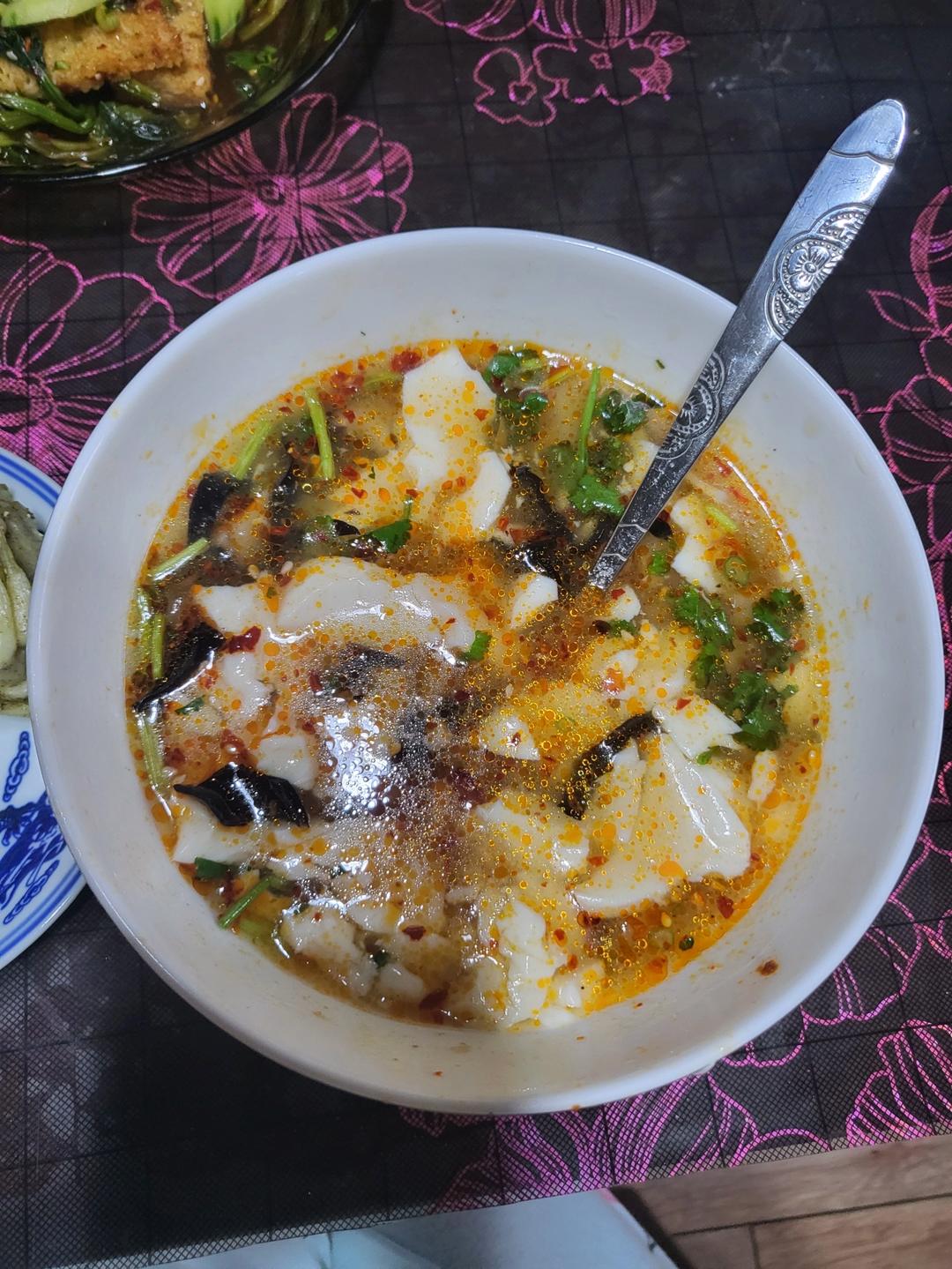 鲜香卤汁豆腐脑