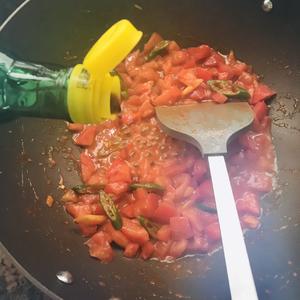 番茄汤底素食麻辣烫的做法 步骤4