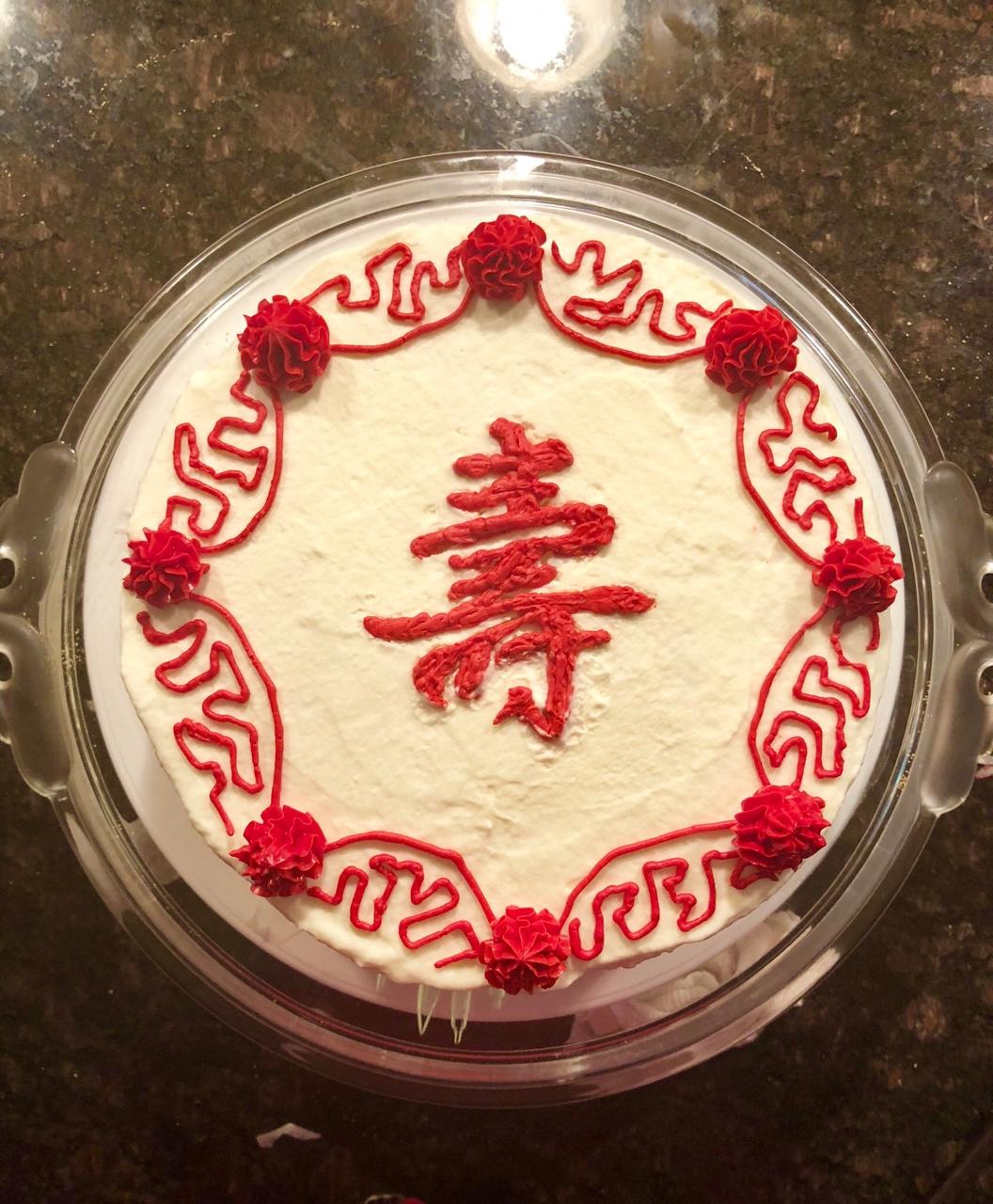 国风祝寿蛋糕
