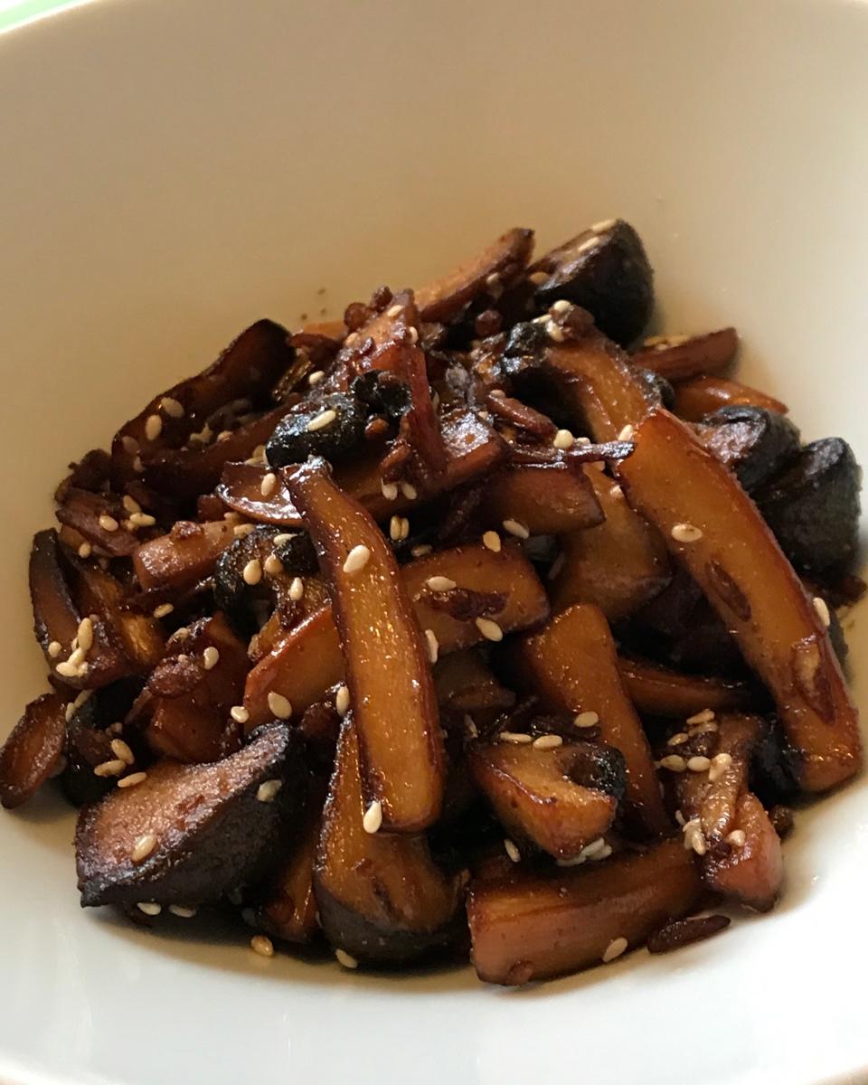 干煸手撕杏鲍菇