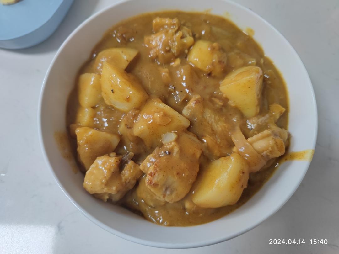 土豆咖喱鸡翅