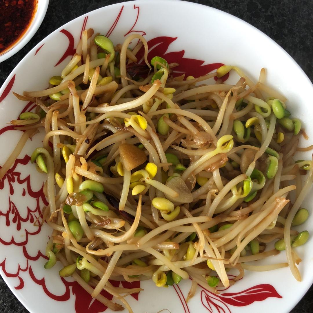 素炒豆芽