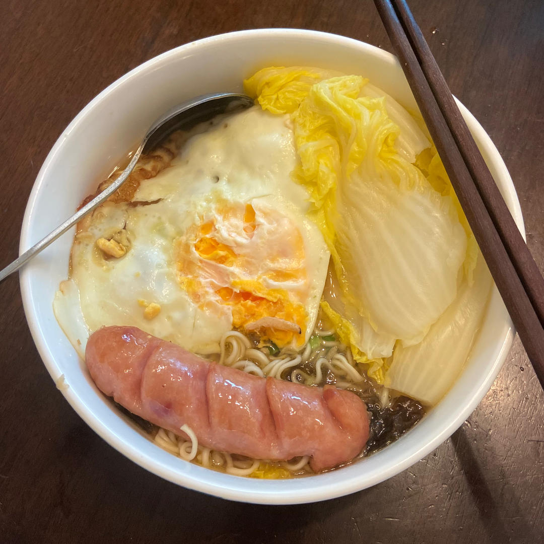 10分钟快手美味早餐汤面🍜💯过份好吃❗️