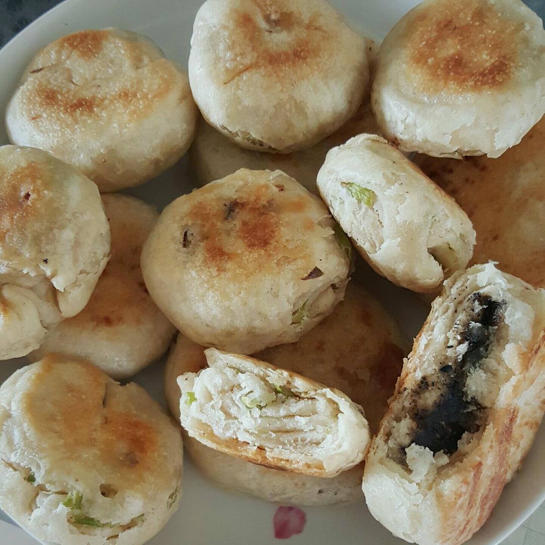 发面油酥小糖饼