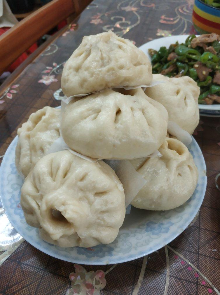 猪肉包子（附视频。一次性发酵。）