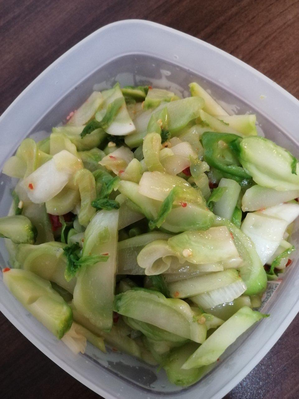 清炒儿菜（清香翠绿超好吃）